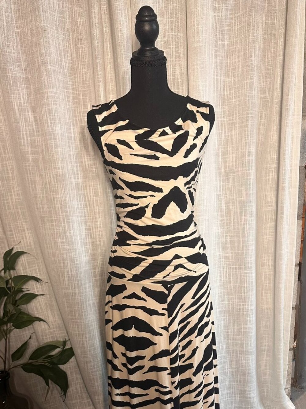 Tracey Reese Zebra Dress